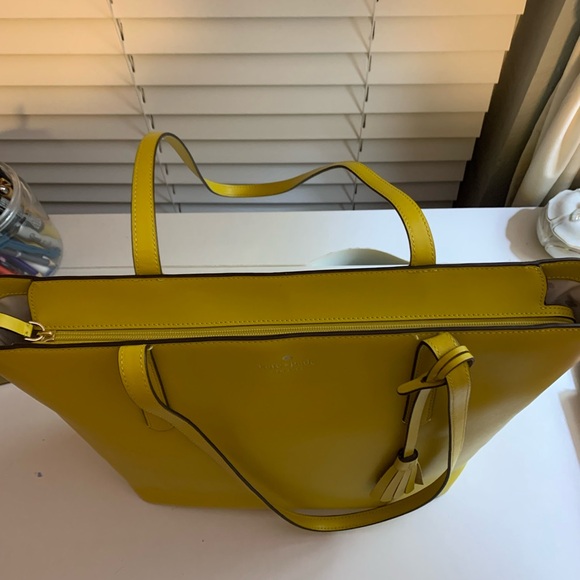 Kate Spade Yellow Tote Bag - Picture 7 of 11